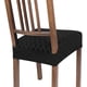 thumbnail image 1 of Juego de 6 Fundas para Asiento de Silla de Comedor SearchI Jacquard Negro, 1 of 8