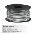 thumbnail image 3 of Silicone Wire 26AWG 26 Gauge Flexible Tinned Copper Standard High-Temperature Hookup Wire Grey 30m/98ft, 3 of 6