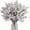 Silver, variant on Fake Flowers,Babys Breath Artificial Flowers Fall Flowers Artificial For Vase Home Wedding Indoor Outdoor Table Decorations Decor (Silver)