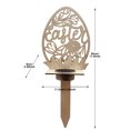 thumbnail image 2 of Alimentador de animales salvajes, bandeja de alimentación de madera, estacas para jardín, patio, patrón de Pascua, decoración DIY, regalos de arte, hogar para amantes de la naturaleza, tipo 5 Inevent HA028303-05, 2 of 7