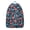 Autumn Botanical, variant on Aloha Floral Backpack, Hawaiian Palm Leaf School Bag with Tropical Plant Design, Jungle Leaves Pattern, Vibrant Summer Beach Vibes