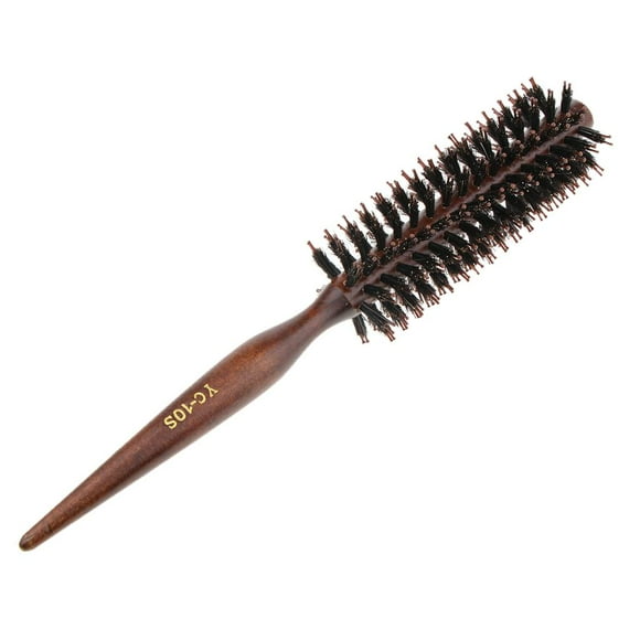 Cepillo redondo cabello con suaves naturales - Voluminizador y desenredante 10 shamjiam Pelo redondo Cepillo peine