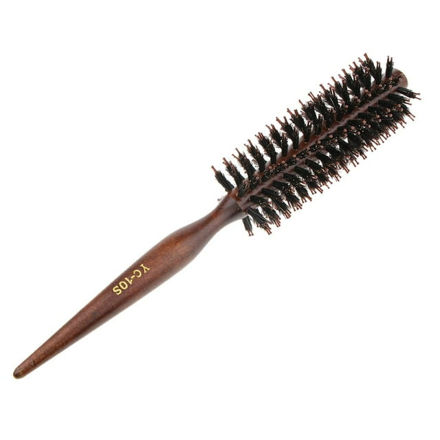 TISHITA Brosse Ronde Peigne Salon de Coiffure Coiffure Design Outil de Coiffure - 10 Rangées
