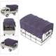 thumbnail image 5 of Obstáculo de jaula de metal perfke para WPL D12 RC Truck Car Piezas de repuesto jaula de mini coche morado, 5 of 9