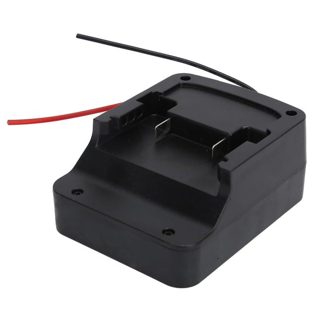 Adaptador de batería de litio Hitachi de 18 V, soporte de fuente de alimentación con cables y conector de batería