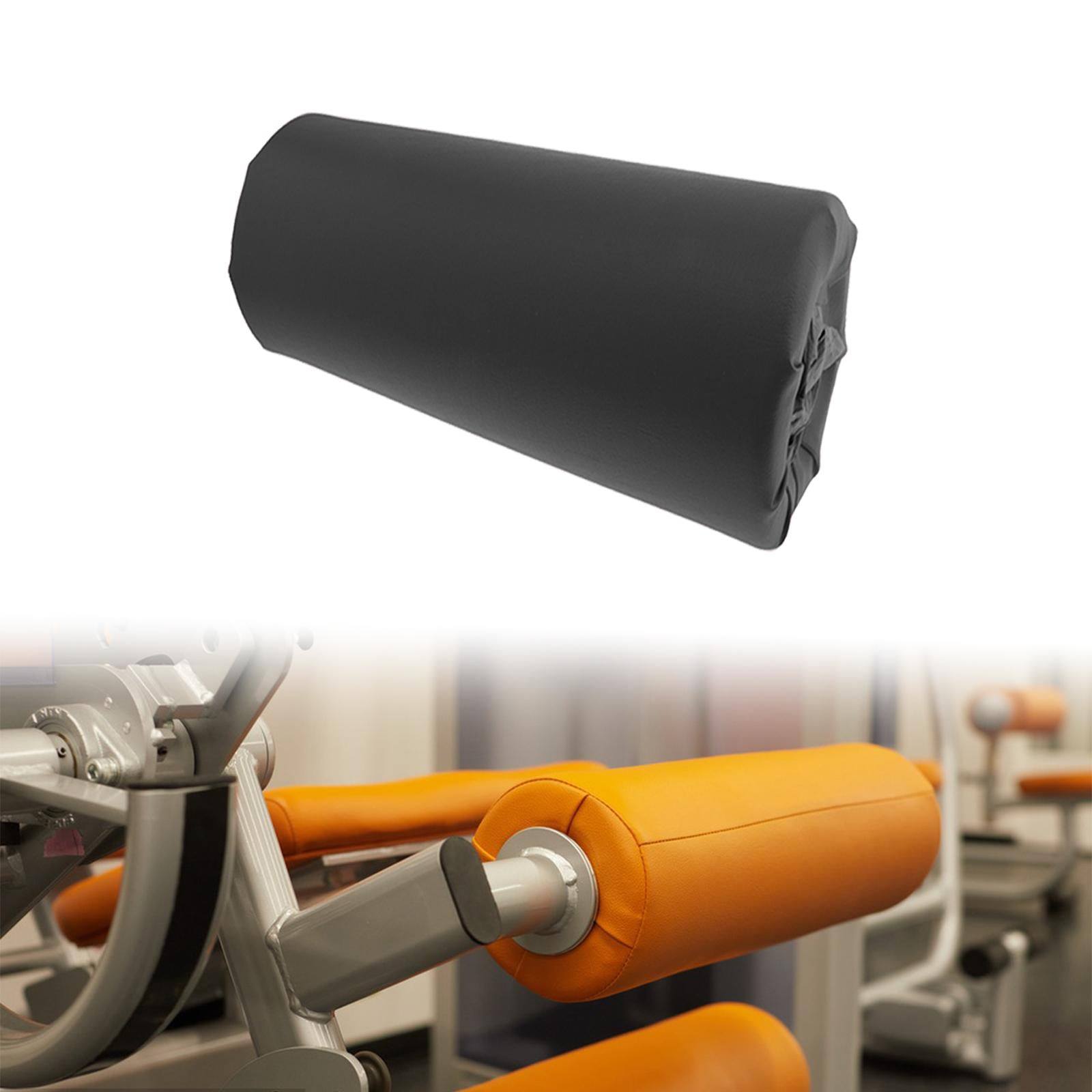 Baoblaze 1 Piece Foam Foot Pad Roller Soft for Workout Machine Workout Bench Home Gym Black