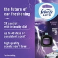thumbnail image 2 of Febreze AUTO Car Air Freshener, Odor-Fighting Car Vent Clip, Midnight Storm, 1 Count, 2 of 10