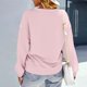 thumbnail image 3 of Neewe Womens Oversized Sweatshirts Hoodies Fleece Crewneck Sweaters MXsual Tops Comfy Fall Fashion Outfits Winter Clothes 2025, 3 of 5
