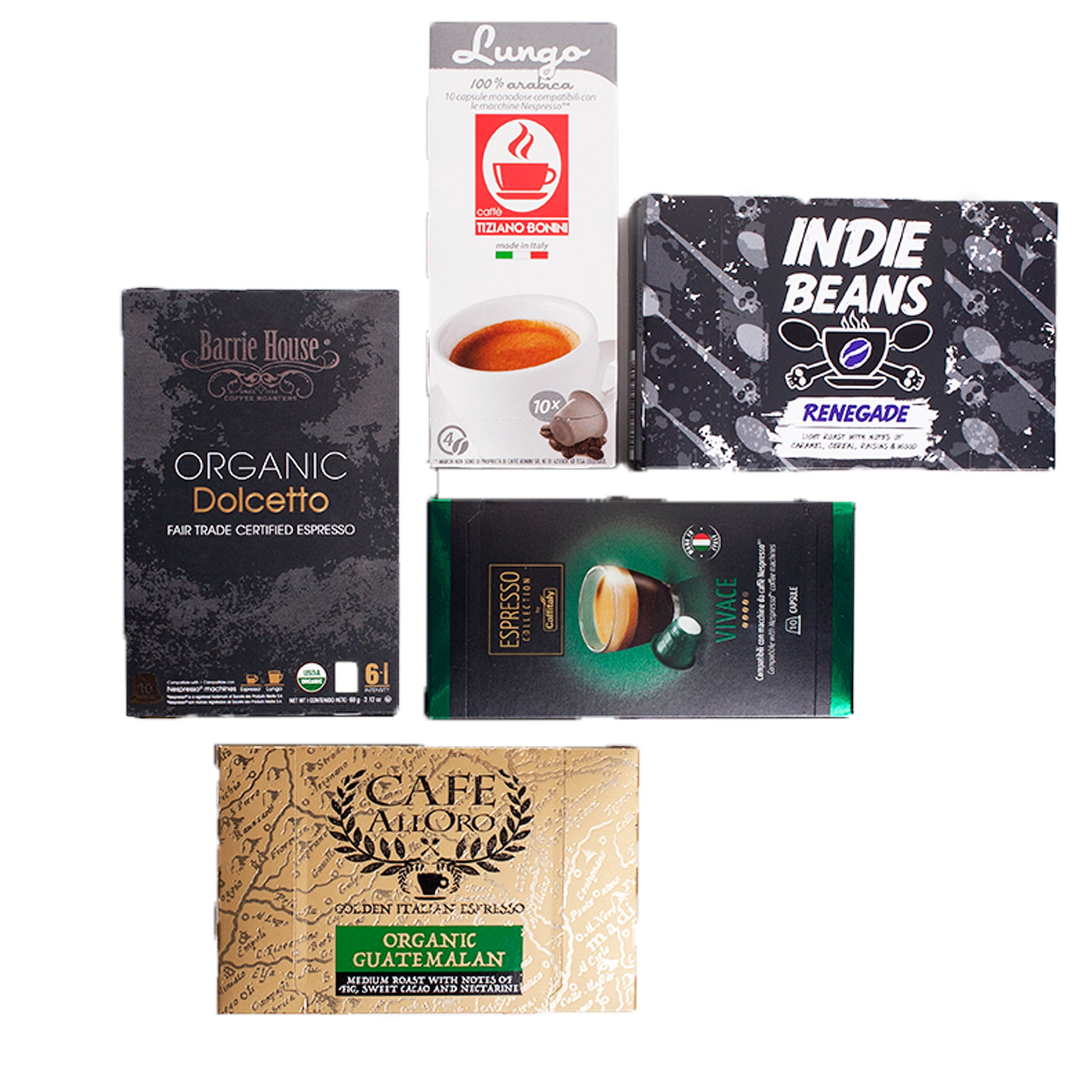 Perfect Samplers Nespresso Compatible Medium Intensity Variety Pack