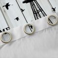 thumbnail image 4 of jejeloiu Retro Windmill Black Out Curtains,Rustic Farmhouse Cabin Curtains Pack of 2 (42x63 Each) For Boys Girls, 4 of 6