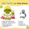 thumbnail image 2 of Figura de juguete Gossby Positive Turtle, regalo inspirador de ganchillo, 2 of 8