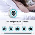thumbnail image 3 of Despertador USCCE Loud Dual con agitador de cama para personas que duermen mucho, 3 of 9