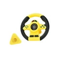 thumbnail image 3 of yotijay Kids Steering Wheel Toy Pretend Play Educational Suction Cup Base Electric Fine Yellow, 3 of 9