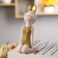 thumbnail image 4 of Estatua de chica creativa Zulema escultura arte coleccionable para decoración del hogar 2x5cm, 4 of 8