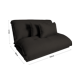 thumbnail image 3 of Sofa Cama Makora Gigil 2 plazas Chocolate Convertible Colchón Moderno Makora Moderno, 3 of 5