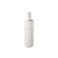 thumbnail image 1 of Urban Trend Collection 20673 Vase Rond en Céramique avec Col Court & Motif Impérial en Relief, Blanc Mat - Grand, 1 of 1