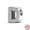 KJC165-D, variant on BONZEUS 925 Sterling Silver Alphabet Letter Charm Bead with Zircon - Square Shape A-Z Initial Pendant for Bracelet & DIY Fine Jewelry Gifts