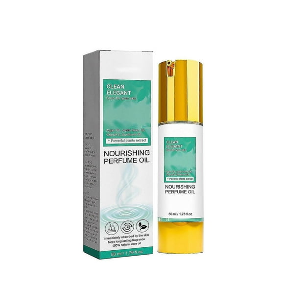Clean Elegance Perfume Oil Women Fresh & Clean Nourishing Oil For Women, Clean Fragrance Perfume Oil Longer Lasting