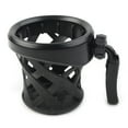 thumbnail image 3 of NS Black Motorcycle Handlebar Cup Holder Drink W/ Mesh Basket Mount Universal for Davidson Dyna Super Glide Fat Bob Blackline Cross Bones Disc Glide, 3 of 8