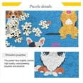 thumbnail image 2 of GZHJMY Puzzles for Adults 1000 Piece Funny Dogs Paw Print Jigsaw Puzzles Kids Educational Intellectual Fun Family Game Entertainment DIY Creative Wall Art Paintings&nbsp;DIY Gifts, 2 of 7