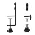 thumbnail image 1 of Moluckfu 2Ud Soporte Universal De Hierro Con Abrazadera C Para Montaje De Panel Y Accesorios, 1 of 8