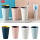 thumbnail image 2 of Vaso de plástico para enjuague bucal de 4 piezas, vaso de agua irrompible para cepillos de dientes normales, vaso de agua reutilizable, vasos portátiles de viaje para acampar sin BPA, 2 of 8