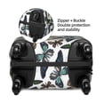 thumbnail image 4 of Lsque Watercolor Butterflies Printed Luggage Cover, Travel Luggage Protector,Scratch and Dirt Resistant, Fits 18-32 Inch Luggage - Large, 4 of 9