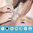 thumbnail image 3 of Reusable Electrode Gel Pads for TENS Unit, 20 Pack Adhesive Replacement Pads (10 Pairs), 3 of 5