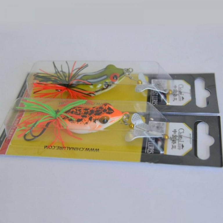Spdoo Frog Lures Soft Fishing Lure Kit Frogs Sinking Snakehead