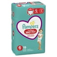 Pampers Cruisers 360 Fit Diapers, Active Comfort, Size 6, 19 ct