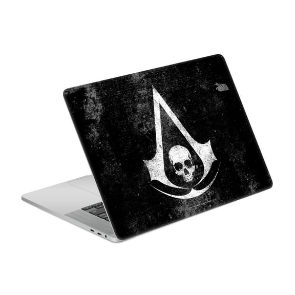 Head Case Designs Officially Licensed Assassin's Creed Black Flag Logos Grunge Vinyl Sticker Skin Decal Cover Compatible with Apple MacBook Pro 16" A2141