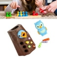 thumbnail image 1 of Juguete de pájaro carpintero, juguete de pájaro magnético, juguete de pájaro magnético para niños pequeños, juguete de juego para atrapar pájaros, funcionalidad de alta precisión, 1 of 12