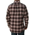 thumbnail image 2 of Men's JACHS MFG Co Brawny Flannel Plaid Shirt Button Front, 2 of 2