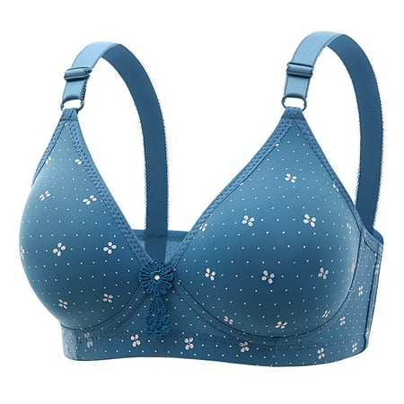 GENGING Bras Clearance Woman s Fashion Plus Size Wire 50% off Clear Comfortable Push Up Bra Underwear
