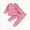 C-203-Pink, variant on NIEWTR Toddler Baby Clothes Fall Winter Sweatshirt Pants 2 Piece Set Color Block Long Sleeve Top Suit Outfits Fall Winter Outfit Pajamas & Dailywear Setï¼Pinkï¼2-3 Yearsï¼