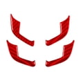 thumbnail image 2 of Real Bright Soft Car Interior Carbon Fiber Sticker Decoration4Pcs Red Carbon Fiber Interior Door Handle Cover For Chevrolet SonicAuto Car Protection Interior Accessories, 2 of 8