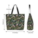 thumbnail image 5 of Balery Flamingos And Palm Leaves Bolsa Tote Estilo Estético con Cremalleras, Bolsa de Hombro, Bolsa de Compras Grande y Plegable, 5 of 8