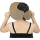 thumbnail image 3 of Sun Visors For Women Roll Up Hat Beach Hats, 3 of 5