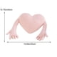 thumbnail image 3 of Almohada decorativa, linda y divertida almohada con forma de corazón, almohada de peluche con forma de corazón, cojín de funcionalidad versátil, 3 of 8