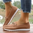 thumbnail image 2 of YLYL Women's Penny Loafers Non Slip Comfortable Fashion Casual Slip on Business Work Moccasin Shoes, 2 of 8