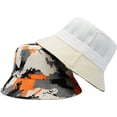 thumbnail image 6 of CoCopeaunts Graffiti Bucket Hat Summer Thin Women Fisherman Hat for Men Summer Vacation Travel Beach Packable Cotton Sun Cap, 6 of 8