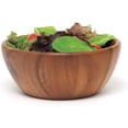 thumbnail image 2 of Lipper International 1153 Acacia Round Flair Serving Bowl for Fruits or Salads, Small, 6" Diameter x 2.5" Height, Single Bowl, 2 of 3