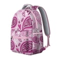 thumbnail image 2 of Unisex Paisley Print Backpack – Versatile Paisley Gift for Women & Men, Durable School Bookbag, Waterproof Laptop Compartment, Great for Commuting, 2 of 6