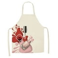 thumbnail image 1 of Delantal de trabajo para mujer, delantal ajustable para salón de uñas, accesorios para salón de belleza y pintura de uñas., 1 of 7