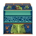 Delta Children Dinosaur Design & Store 6 Bin Toy Storage Organizer