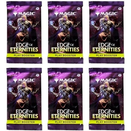 6 Packs MTG Play Booster Pack Lot MTG Edge of Eternities