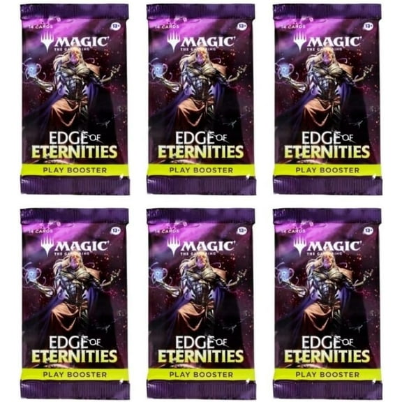6 Packs MTG Play Booster Pack Lot MTG Edge of Eternities
