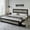 Washed Gray, variant on TROPOW Full Size Bed Frame,with Headboard, Platform Metal Bed Frame with 4 Storage Drawers and Charge Station, Strong Metal Slats Support, No Box Spring Needed, Noise-Free Design, Drak Grey