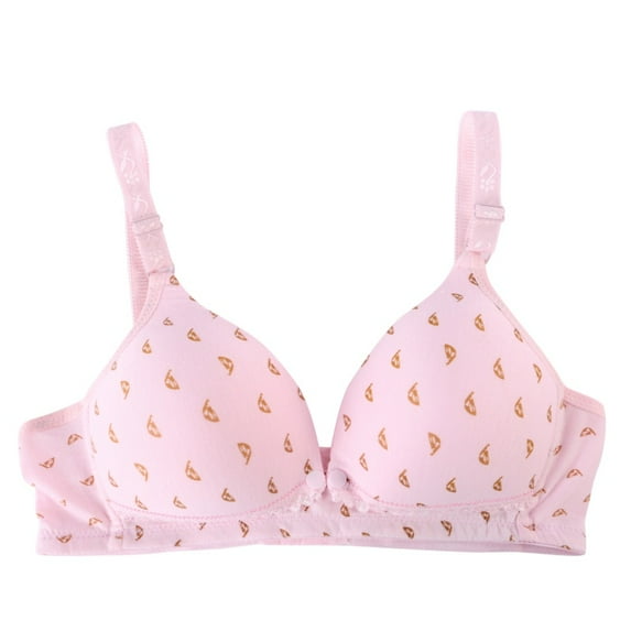 Womens Bras,Triangular Leaf Print Front Button Maternity Nursing Bra(80B-95B)
