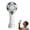 White, variant on Portable Handheld Fan with Mist Spray, 3 Speed Personal Cooling Fan with Ice Pad, Rechargeable Mini Fan for Travel Outdoor Sports
